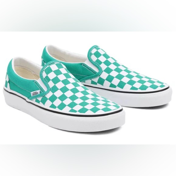 Vans Classic Slip-On 'Green White' VN0A5JMHB00 - Picture 2 of 5